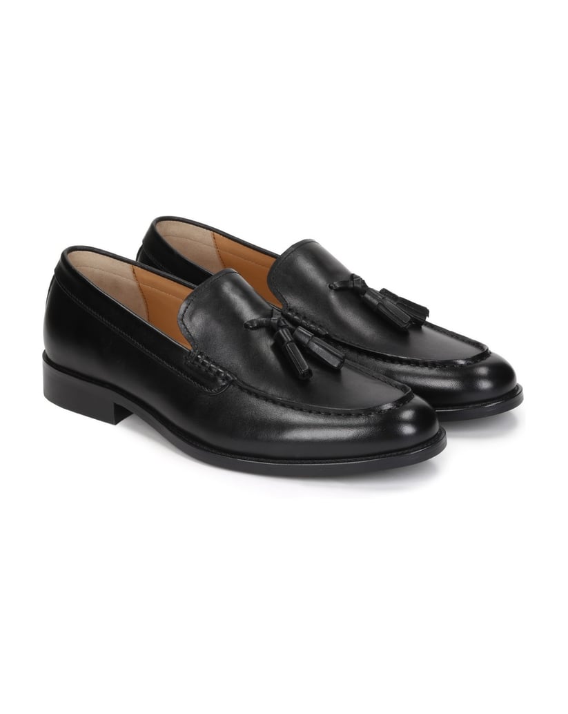 Kazar-Schwarze-Herren-Slipper-schwarz