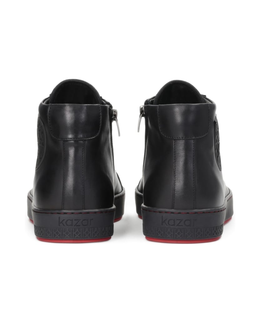 Kazar-Schwarze-Herren-Turnschuhe-schwarz