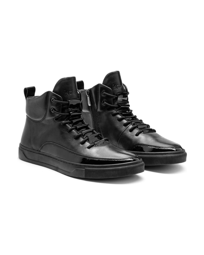Kazar-Schwarze-Herren-Turnschuhe-schwarz