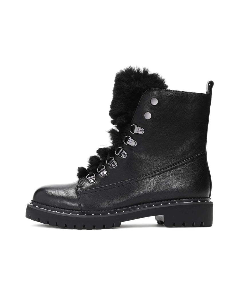 Kazar-Weiße-Damenstiefeletten-schwarz