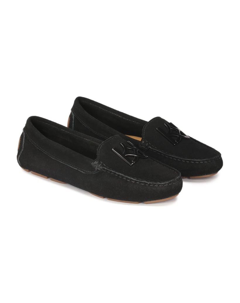 Kazar-Bequeme-Mokassins-aus-Wildleder-in-schwarzer-Farbe-schwarz