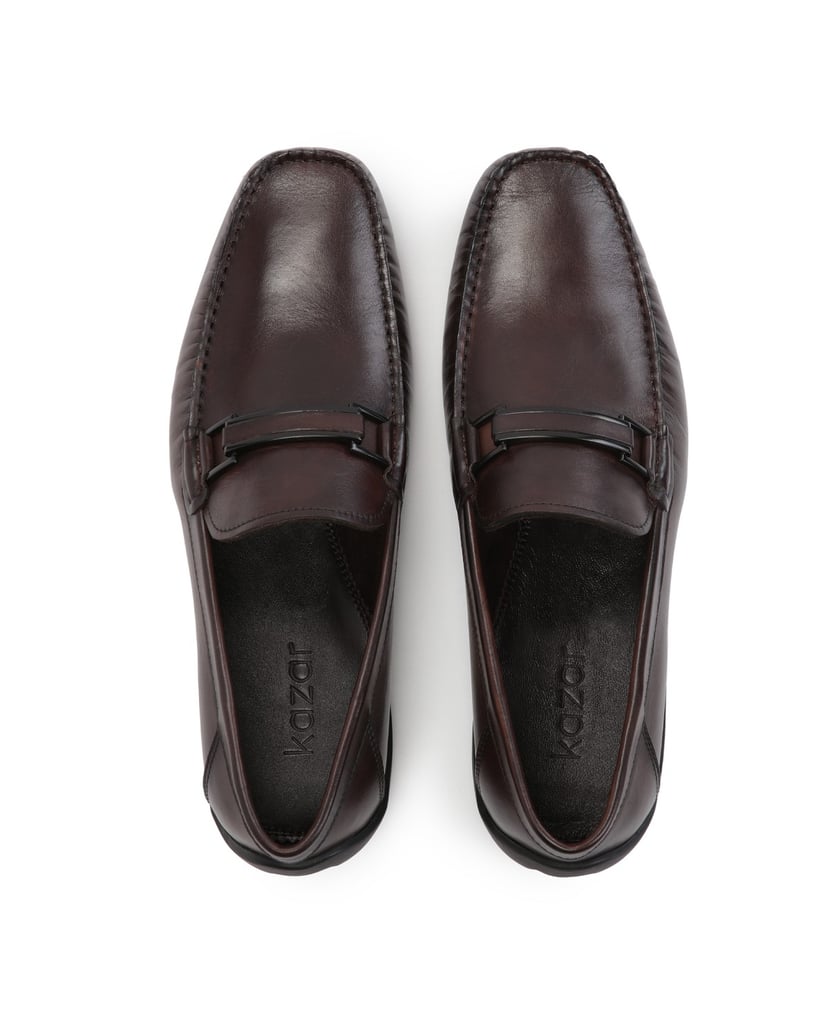 Kazar-Braune-Mokassins-mit-einer-interessanten-braun