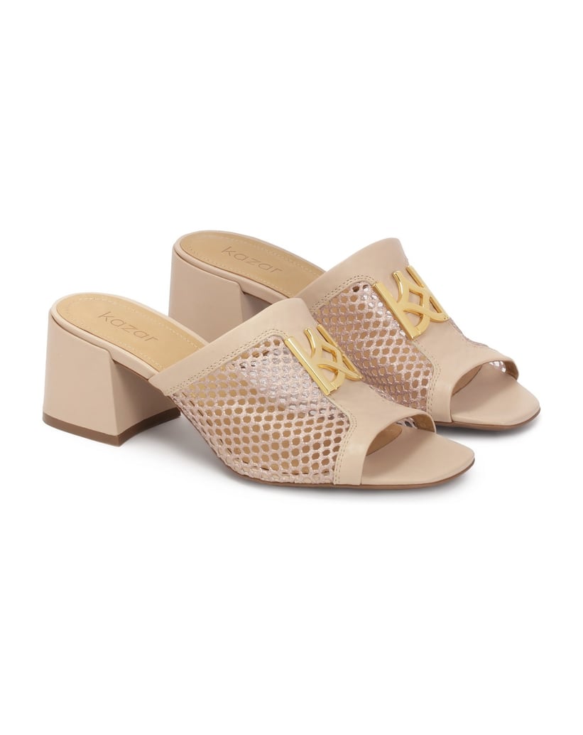 Kazar-Pantoletten-auf-breitem-Absatz-mit-lufti-beige