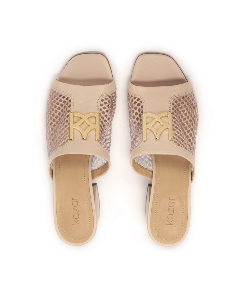 Kazar-Pantoletten-auf-breitem-Absatz-mit-lufti-beige