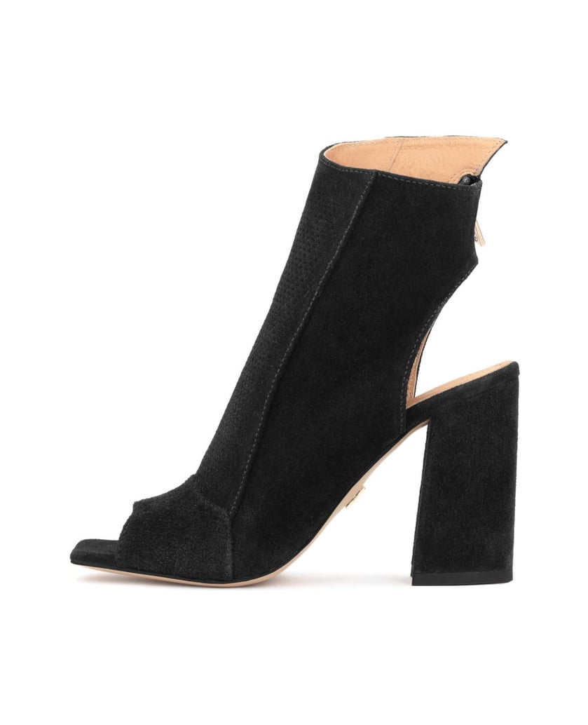 Kazar-Wildlederstiefel-mit-breitem-Absatz-und-offener-Spitze-und-Ferse-schwarz