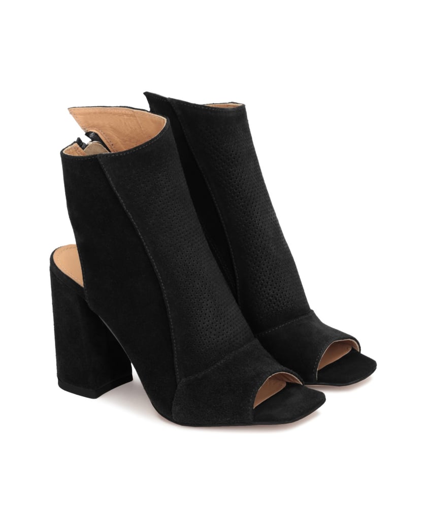 Kazar-Wildlederstiefel-mit-breitem-Absatz-und-offener-Spitze-und-Ferse-schwarz