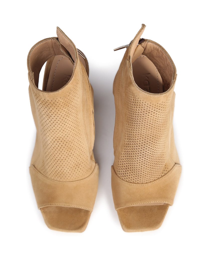 Kazar-Hellbraune-Peep-Toe-Stiefel-für-Damen-camel