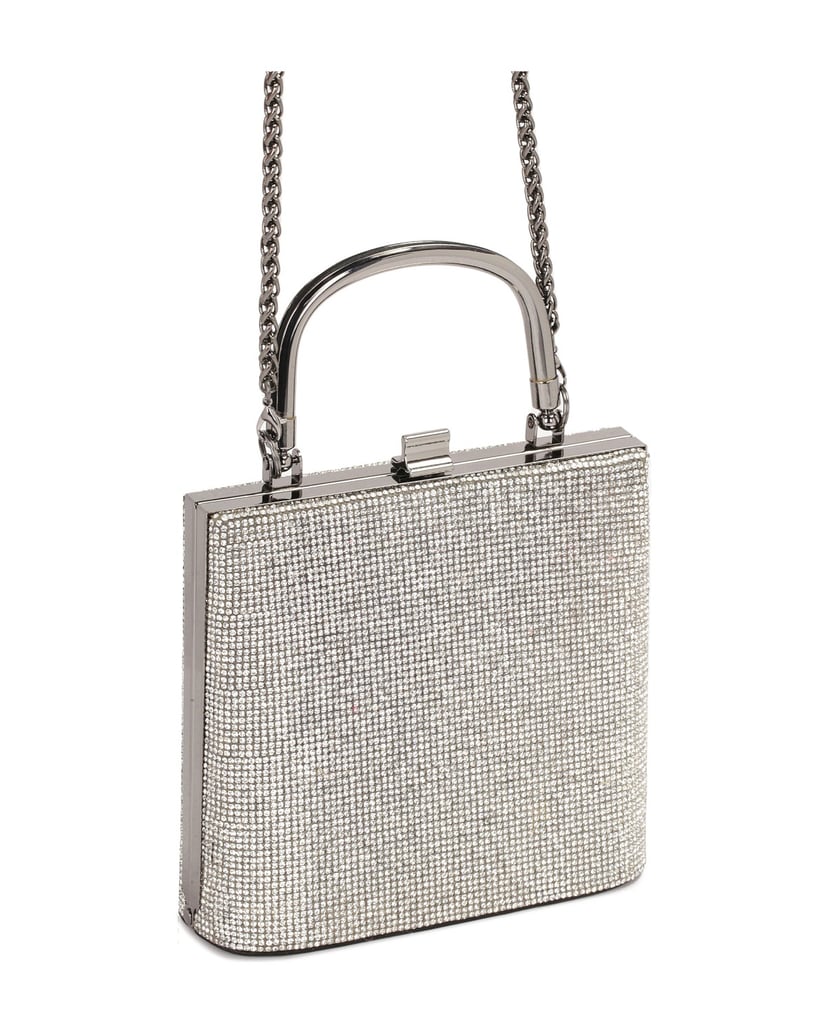Kazar-Kleine-elegante-Tasche-mit-Zirkonias-verziert-silber