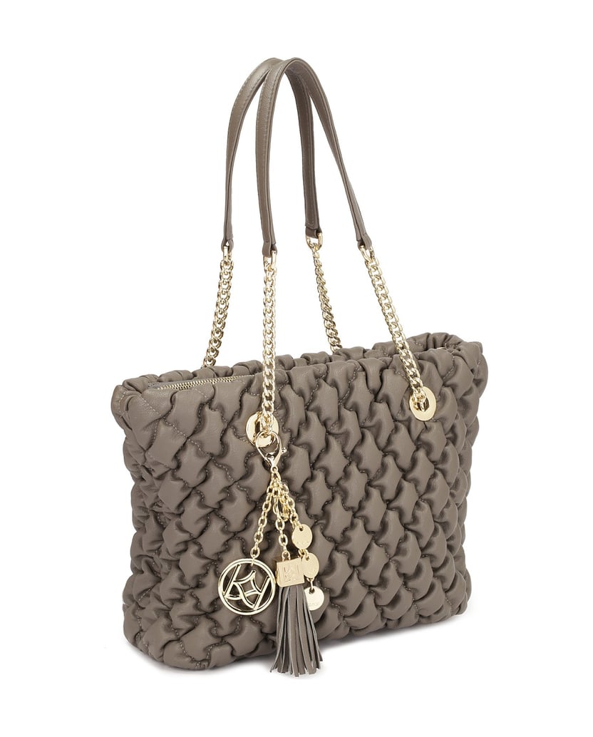 Kazar-Elegante-große-Umhängetasche-mit-Steppef