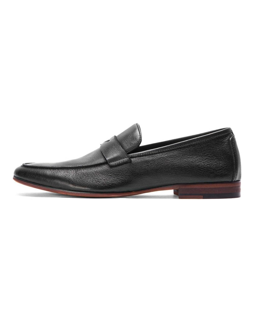 Kazar-Schwarze-Herren-Slipper-schwarz