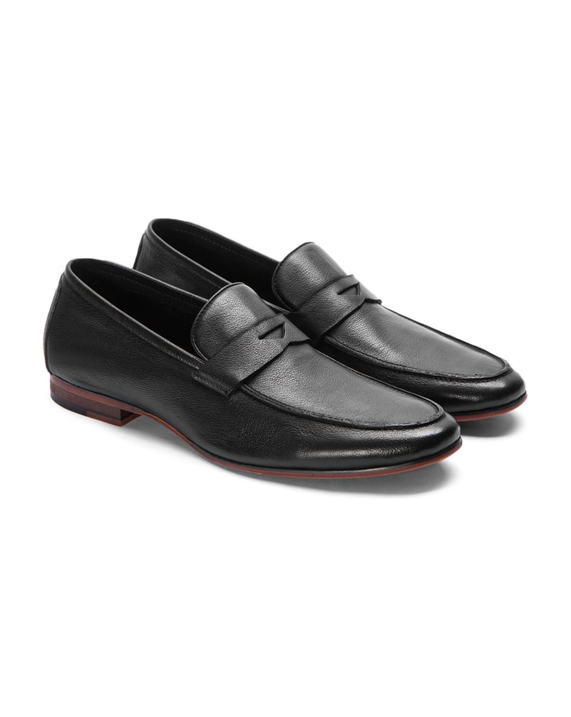 Kazar-Schwarze-Herren-Slipper-schwarz