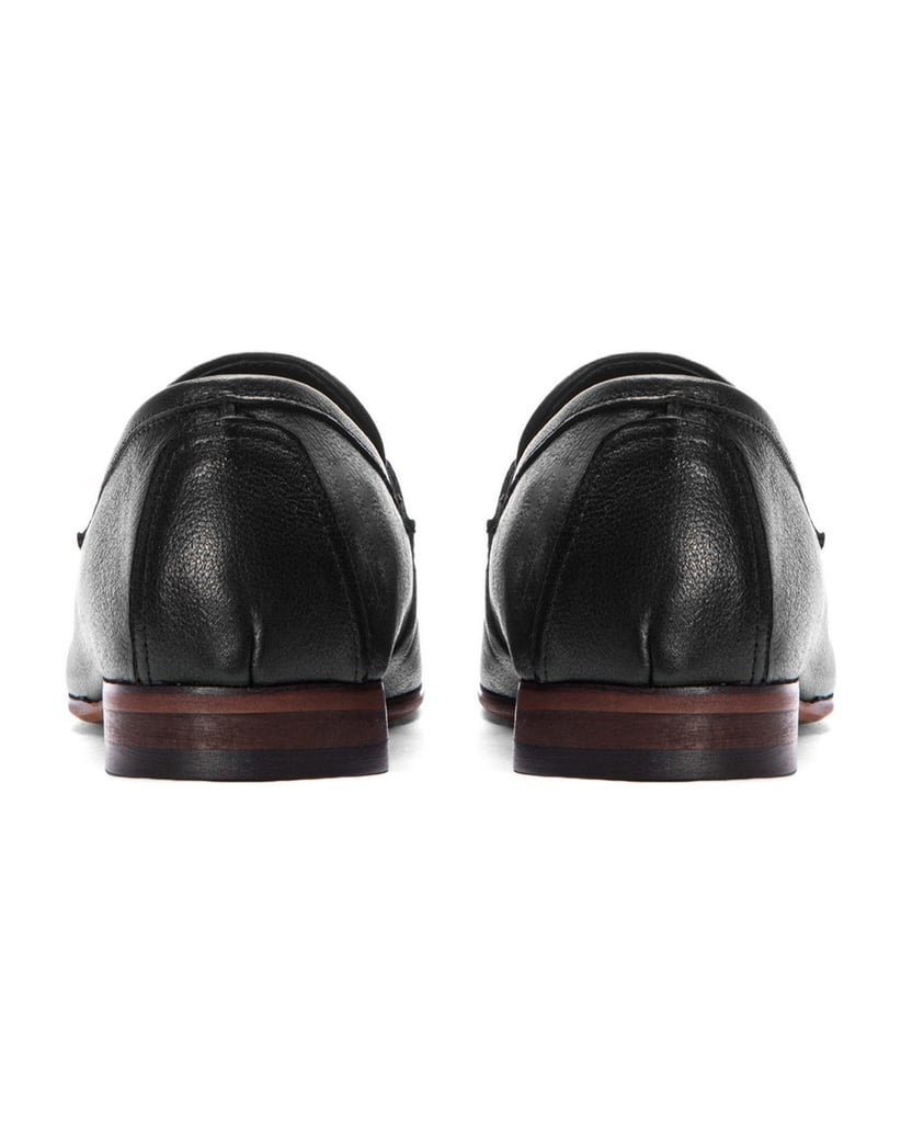 Kazar-Schwarze-Herren-Slipper-schwarz
