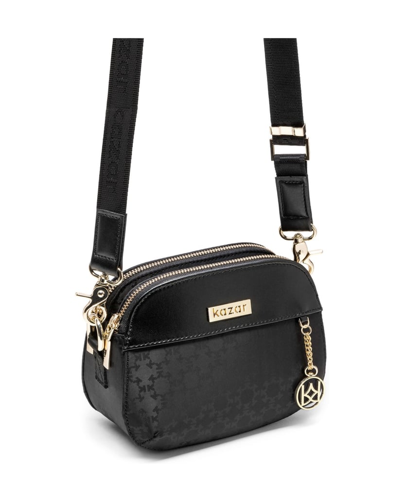 Kazar-Schwarze-Damen-Messenger-Tasche