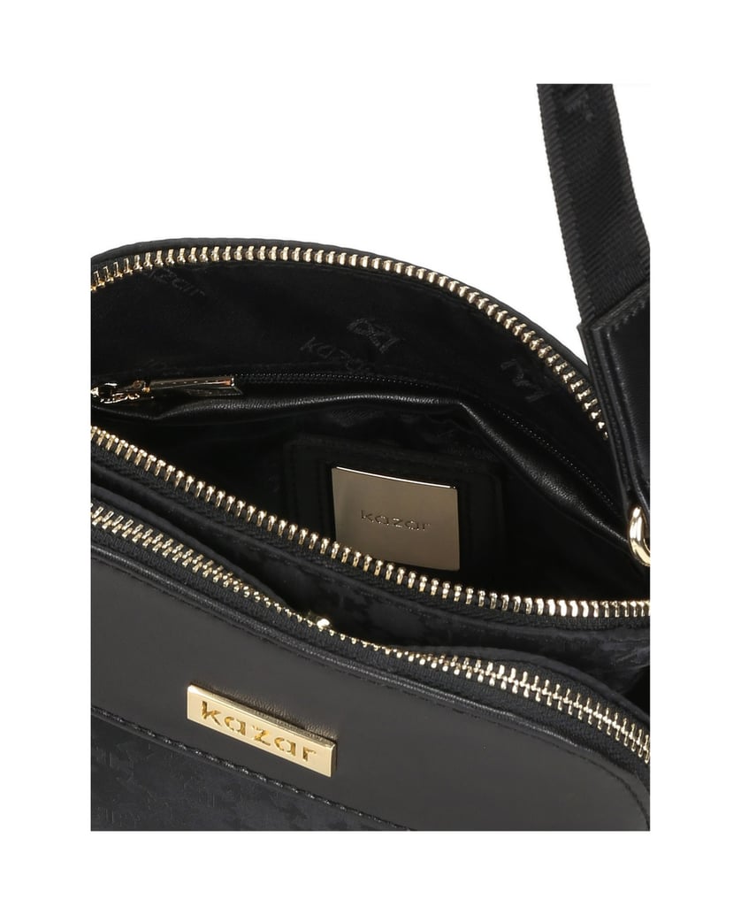 Kazar-Schwarze-Damen-Messenger-Tasche