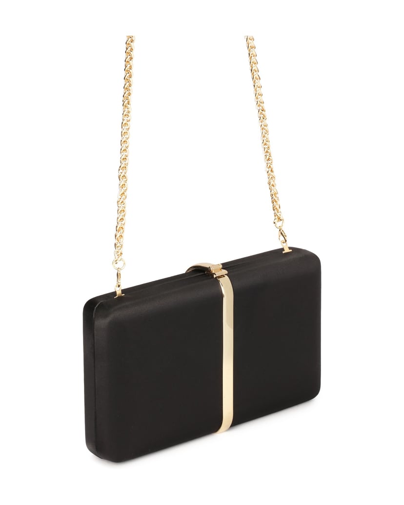 Kazar-Schicke-kleine-Clutch-Tasche-mit-Schulte-schwarz