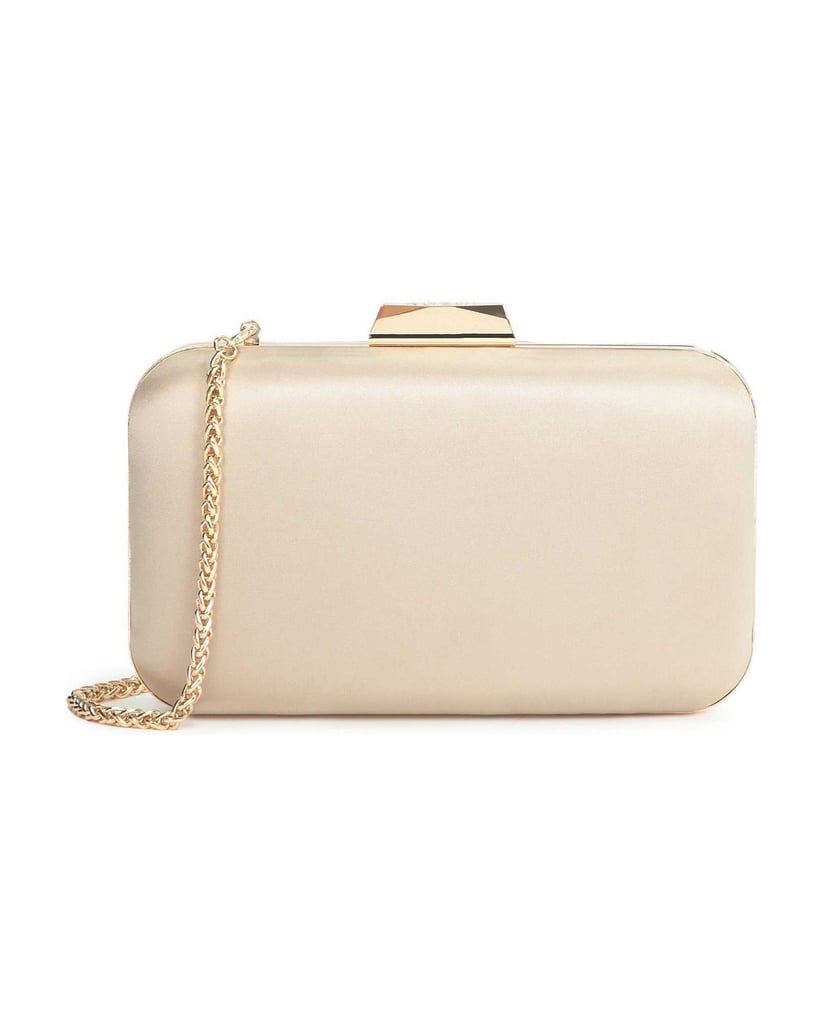 Kazar-Beigefarbene-Hochzeitstasche-in-Form-einer-starren-Schachtel-beige