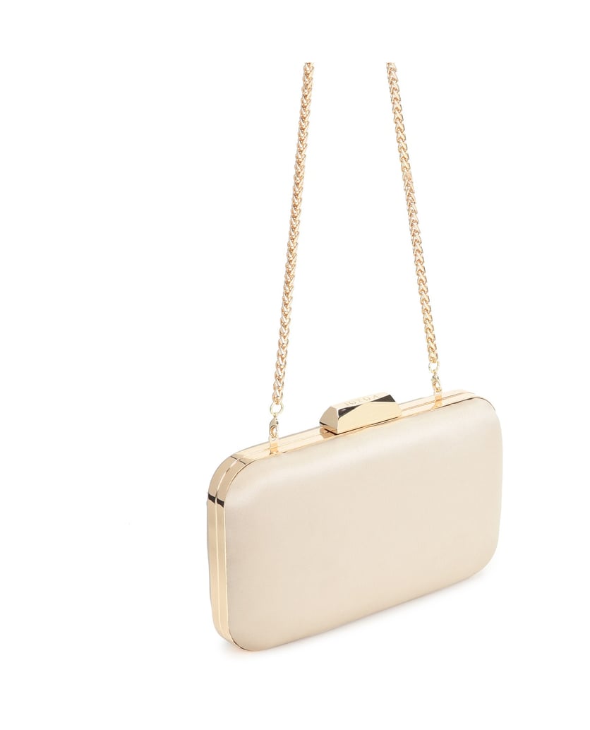Kazar-Beigefarbene-Hochzeitstasche-in-Form-einer-starren-Schachtel-beige