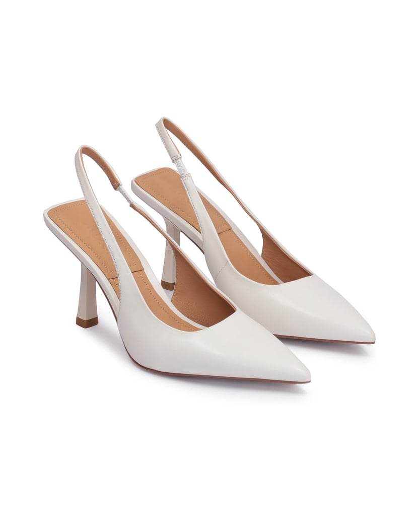 Kazar-Weiße-Pumps-auf-schlankem-Stiletto-mit-quadratischem-Absatz-weiss