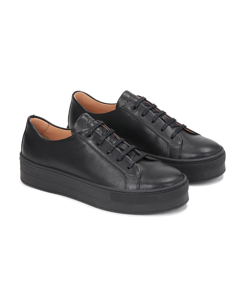 Kazar-Schwarze-Damen-Turnschuhe-schwarz