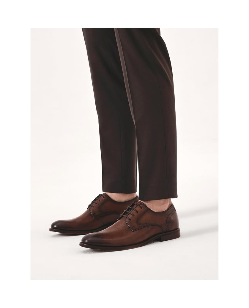 Kazar-Braune-Derby-Schuhe-für-Männer-braun