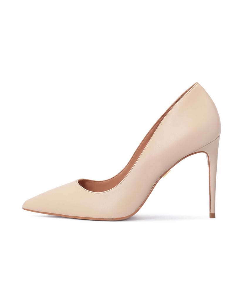 Kazar-Beigefarbene-Pumps-mit-schlankem-Absatz-beige
