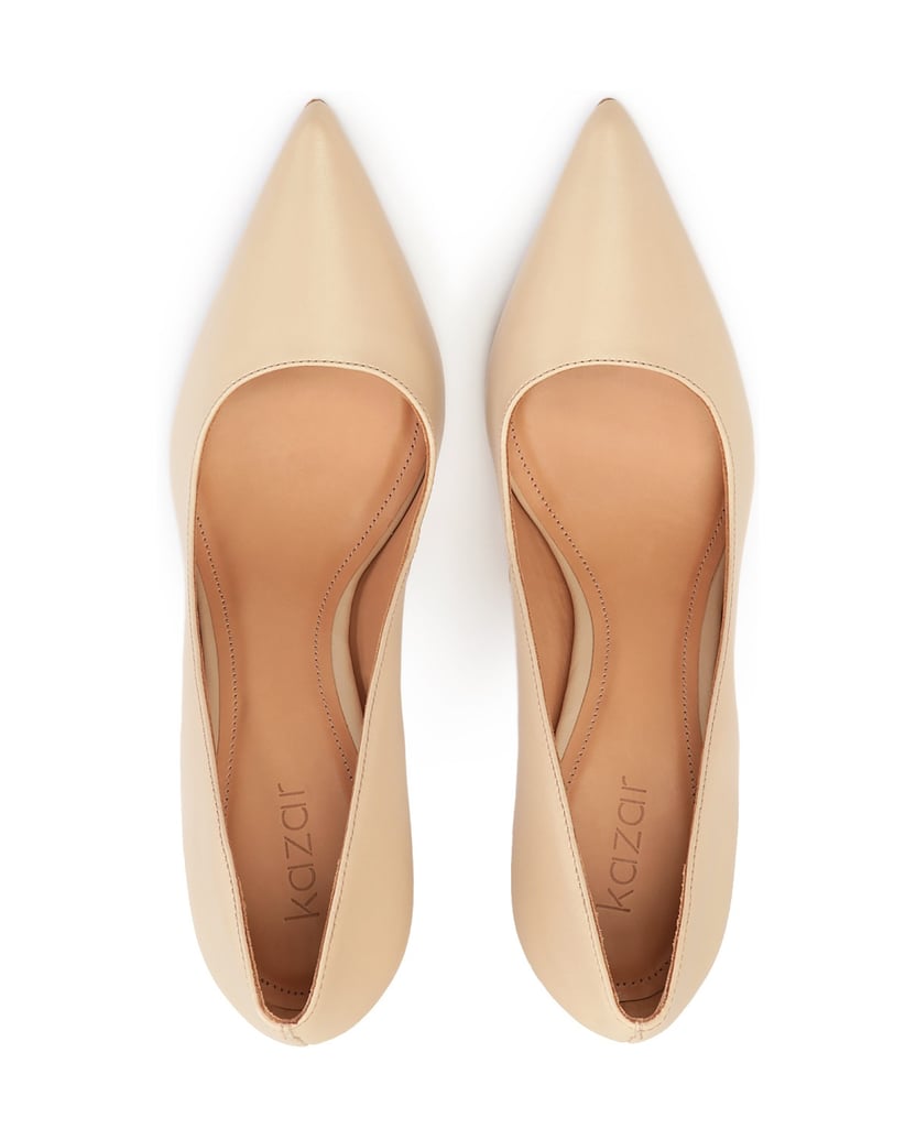 Kazar-Beigefarbene-Pumps-mit-schlankem-Absatz-beige