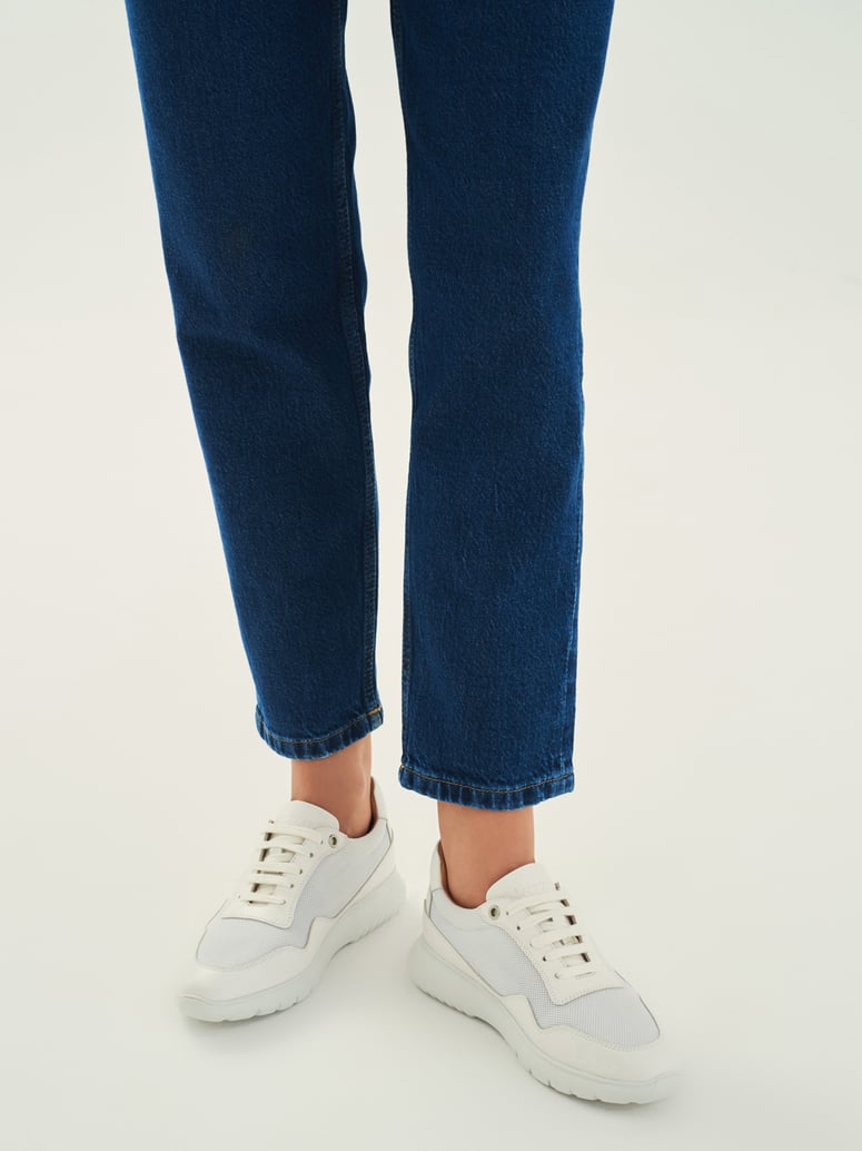 Kazar-Klassische-weiße-Damen-Sneakers-aus-komb