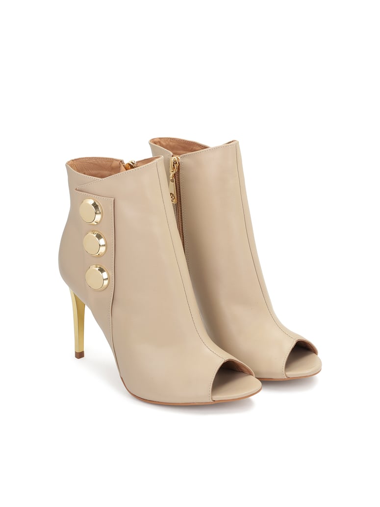 Kazar-Elegante-Peep-Toe-Booties-mit-hohen-gold