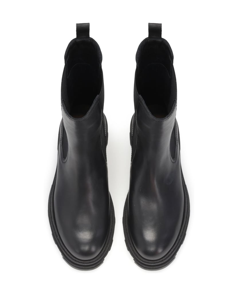 Kazar-Schwarze-Damenstiefeletten-schwarz