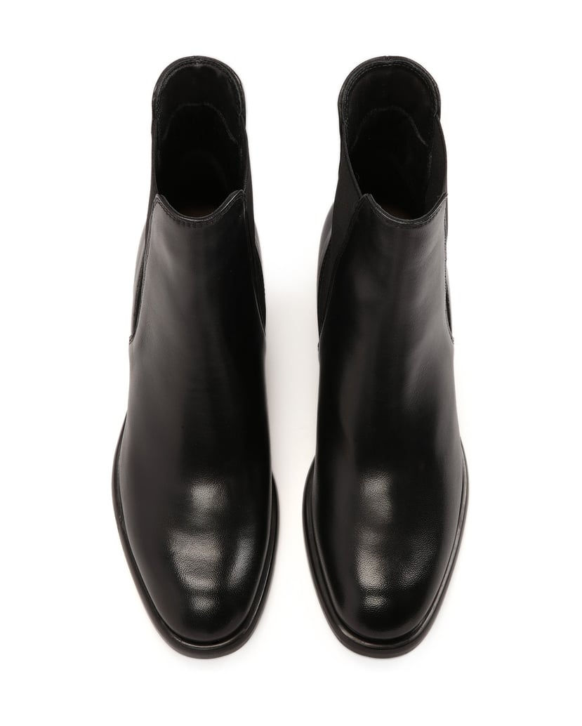Kazar-Bequeme-Stiefel-mit-elastischen-Einsätzen-schwarz