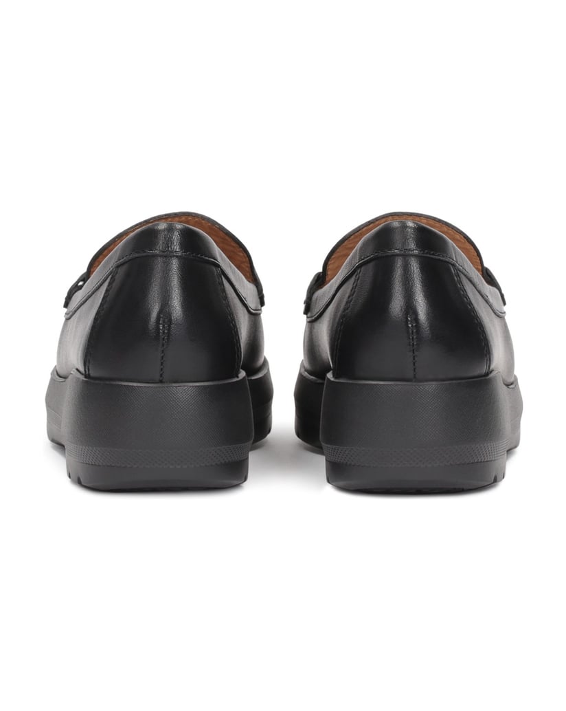 Kazar-Lederschuhe-mit-erhöhter-Sohle-schwarz