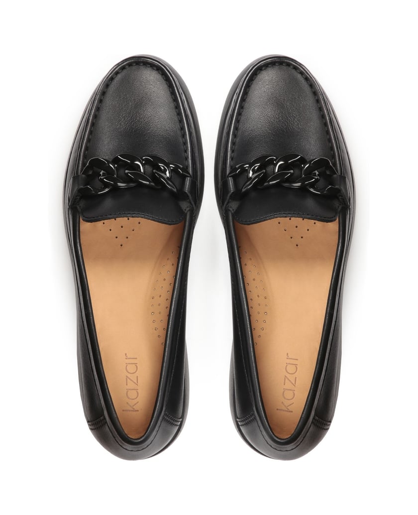 Kazar-Lederschuhe-mit-erhöhter-Sohle-schwarz