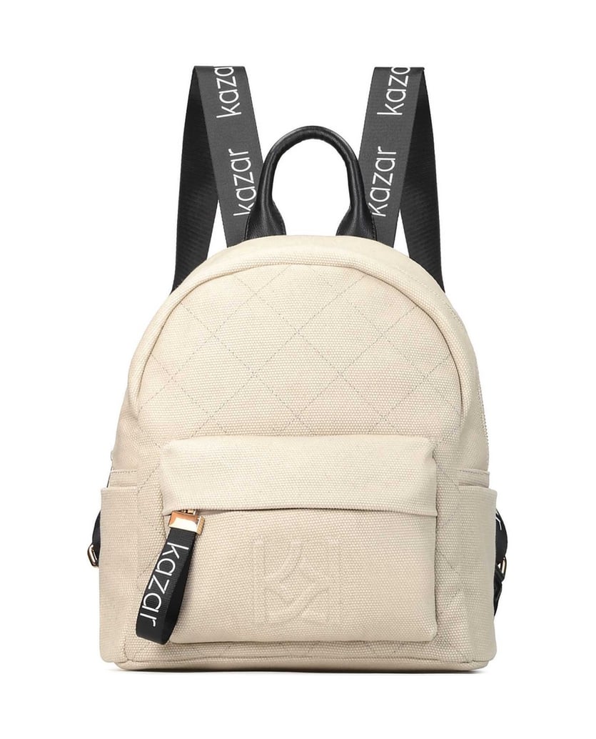 Kazar-Damen-Rucksack-in-Beige-und-Schwarz-beige