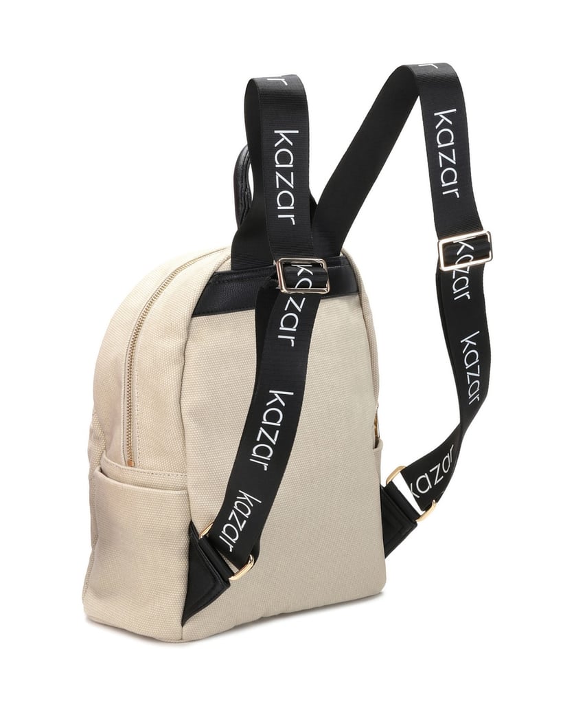 Kazar-Damen-Rucksack-in-Beige-und-Schwarz-beige