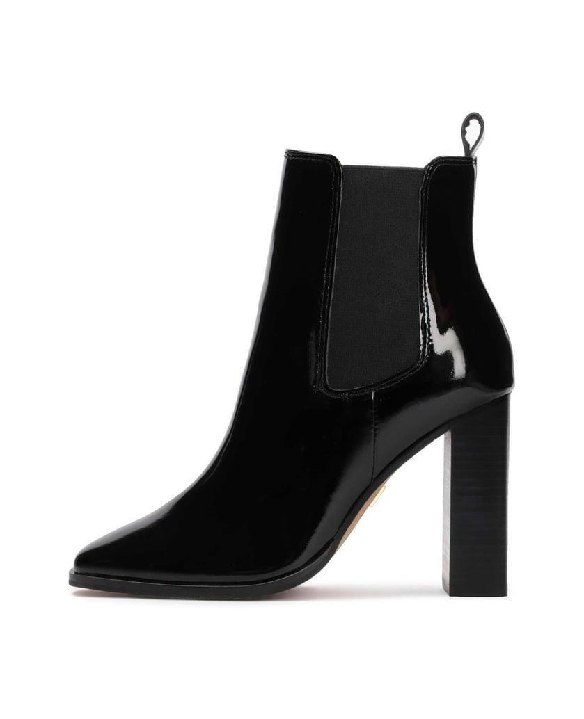 Kazar-Lackleder-Schlupfstiefel-mit-hohem-Absat