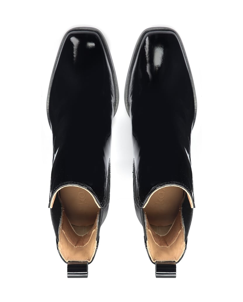 Kazar-Lackleder-Schlupfstiefel-mit-hohem-Absat