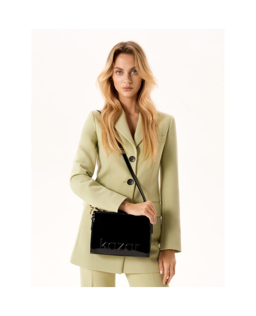 Kazar-Lackierte-Minimal-Tasche-an-einem-Riemen