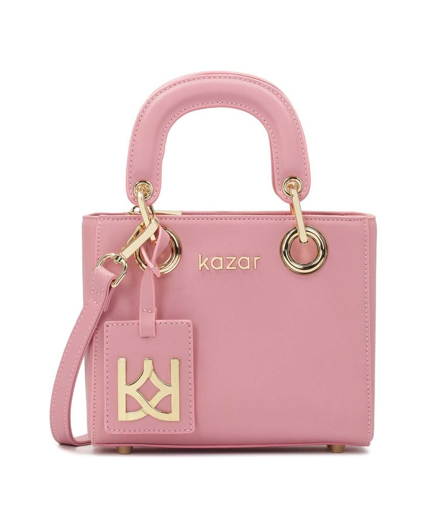 Kazar-Elegante-rosa-Hand--und-Umhängetasche
