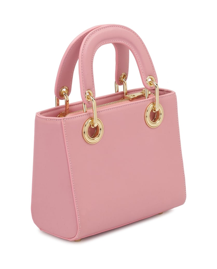 Kazar-Elegante-rosa-Hand--und-Umhängetasche