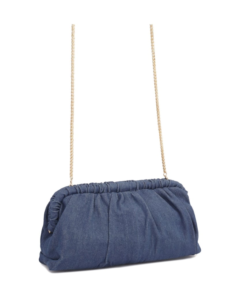 Kazar-Große-Beuteltasche-aus-Denim-Stoff-blau