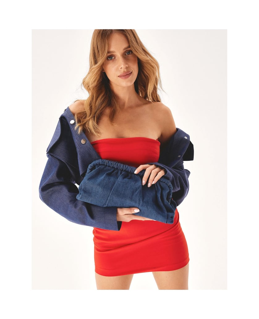 Kazar-Große-Beuteltasche-aus-Denim-Stoff-blau