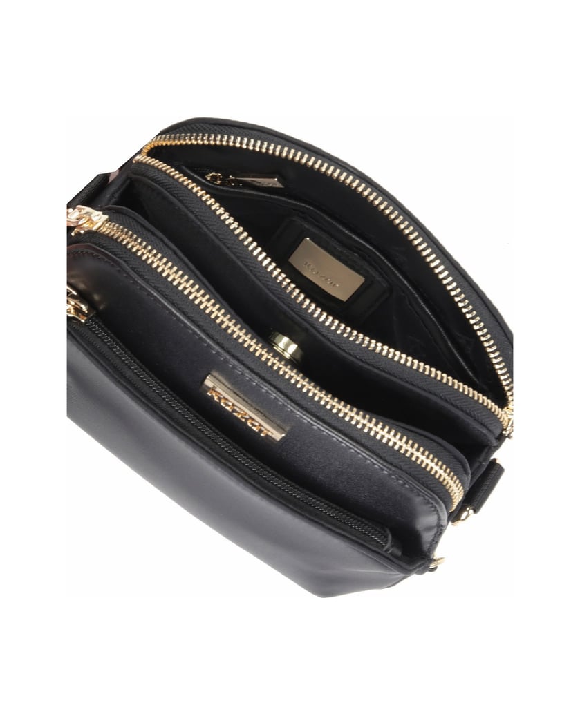 Kazar-Schwarze-Damen-Messenger-Tasche-schwarz