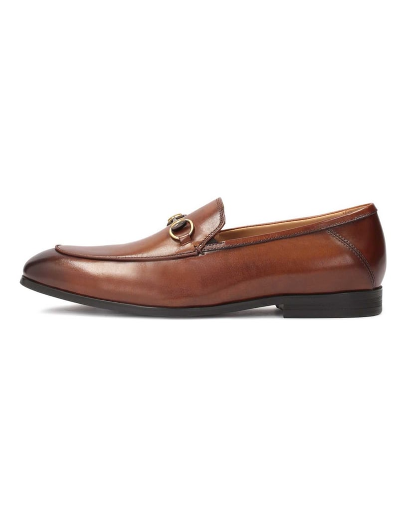 Kazar-Herren-Slipper-aus-Leder-mit-Metallverzierung-braun