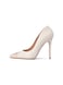 Kazar Lederpumps mit Metallspitze weiss