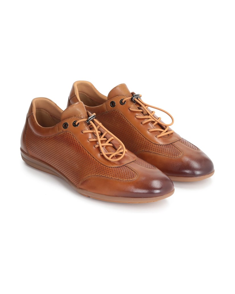 Kazar-Herren-Lederschuhe-mit-Perforationen-braun