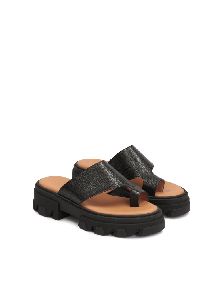 Kazar-Damen-Leder-Flatforms