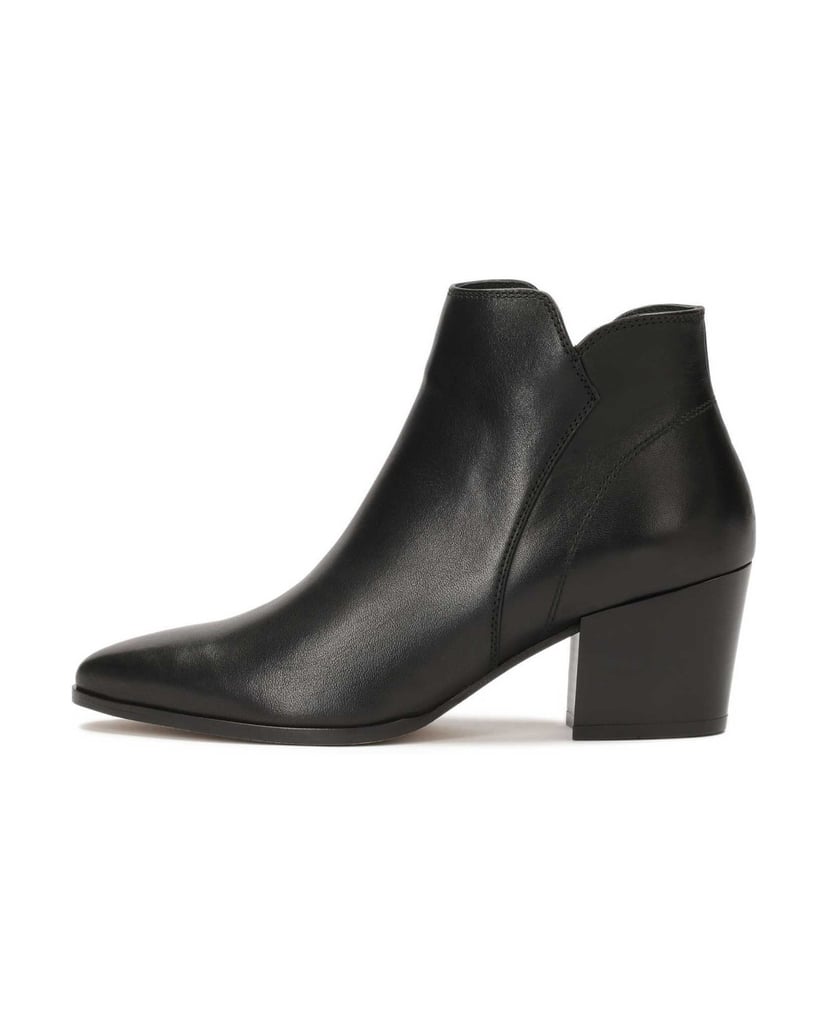 Kazar-Stiefelette-mit-breitem-Absatz-schwarz