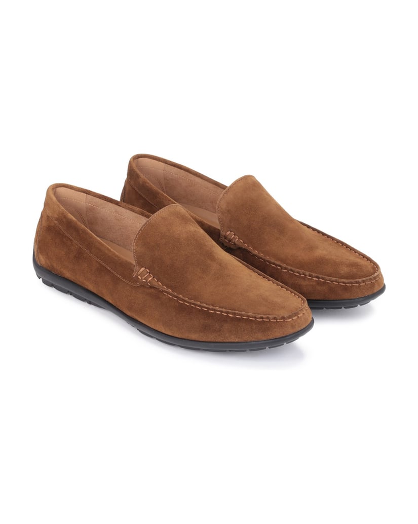 Kazar-Elegante-braune-Wildleder-Mokassins-für-Männer-braun