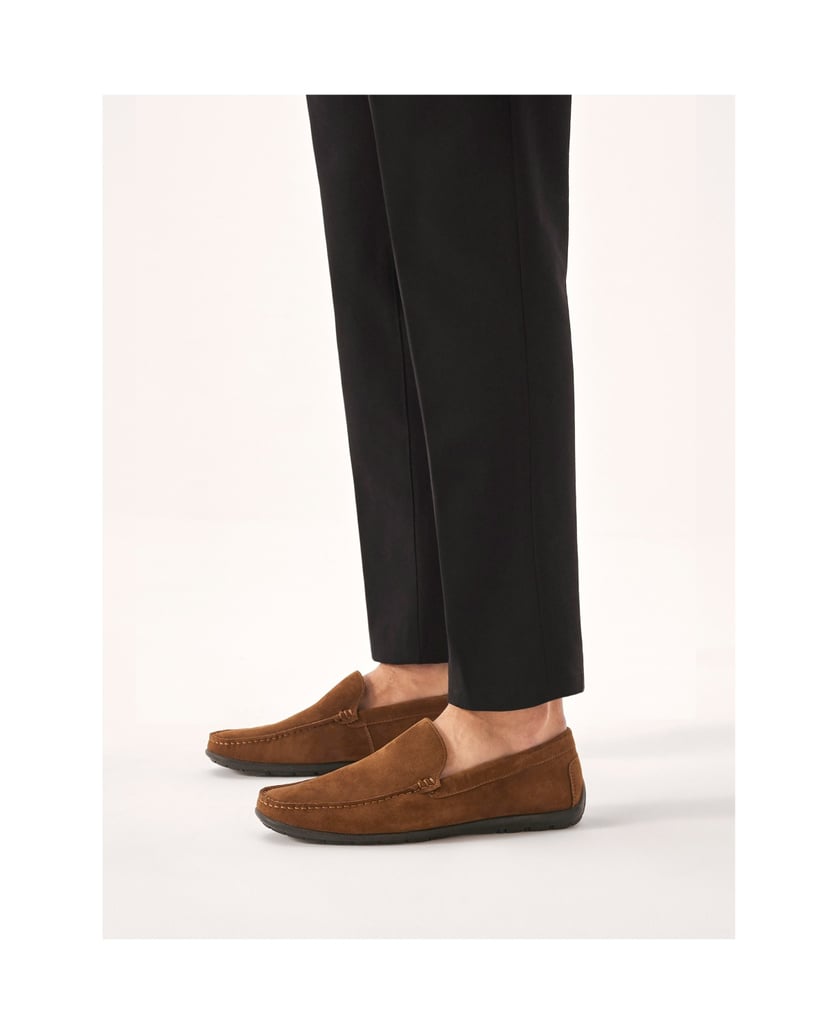 Kazar-Elegante-braune-Wildleder-Mokassins-für-Männer-braun