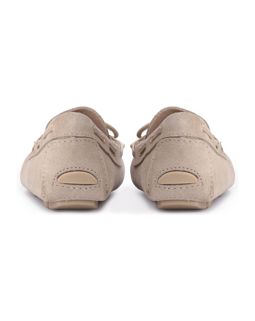 Kazar-Bequeme-und-zeitlose-Damen-Mokassins-aus-Nubuk-beige